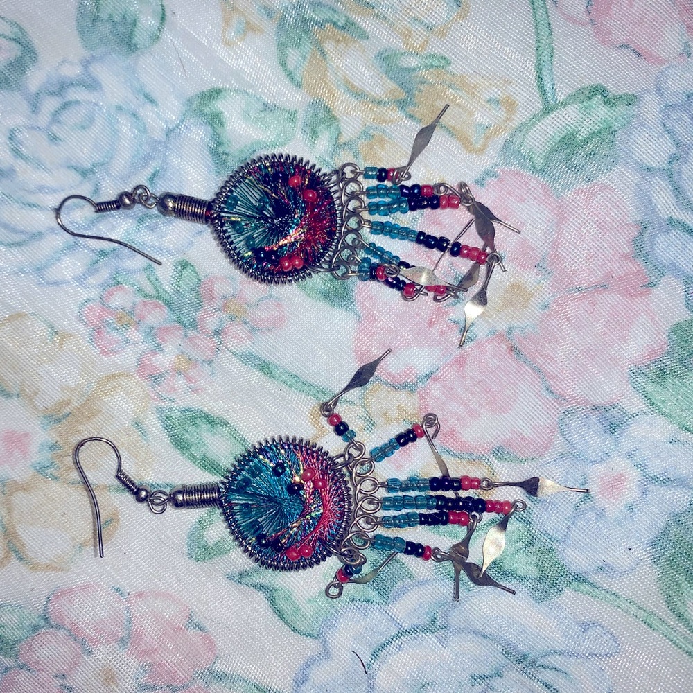 Artsy earrings